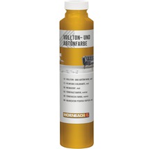 Vollton- und Abtönfarbe in einer Kunststoffflasche