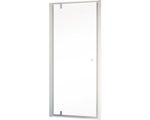 Paroi de douche avec verre transparent et cadre