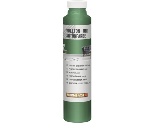 Peinture plein ton et colorant HORNBACH couleur mousse 750 ml Peinture pour teinter et couleur pleine de Hornbach