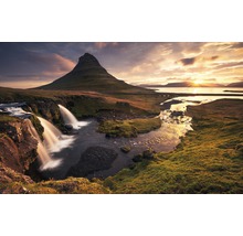 Papier peint panoramique intissé SHX8-042 Wanderlust Bonjour Islande 8 pces 400 x 250 cm