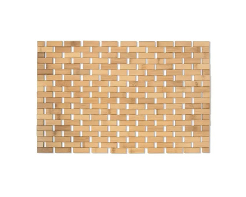Tapis antidérapant MSV Bamboo 40 x 60 cm marron bois Tapis antidérapant MSV Bamboo 40 x 60 cm marron bois