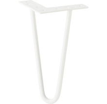 Tarrox Möbelfuß SPIDER Hairpin Ø 58 x 200 mm weiß 1 Stück