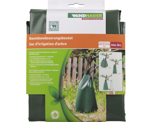 Sac d''irrigation pour arbres, maximum 56 litres