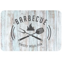 Set de table Printed BBQ blanc gris 30 x 45 cm-thumb-0