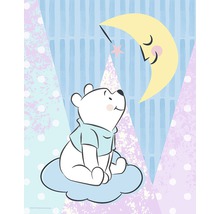 Illustration avec ours, croissant de lune et étoile