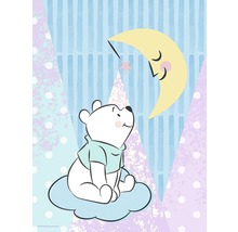 Illustration d''un ours, d''un nuage, de la lune et d''une étoile