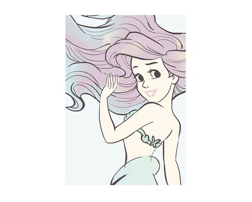 Illustration d''Ariel, la petite sirène