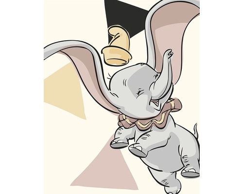 Illustration d''un éléphant volant avec un chapeau