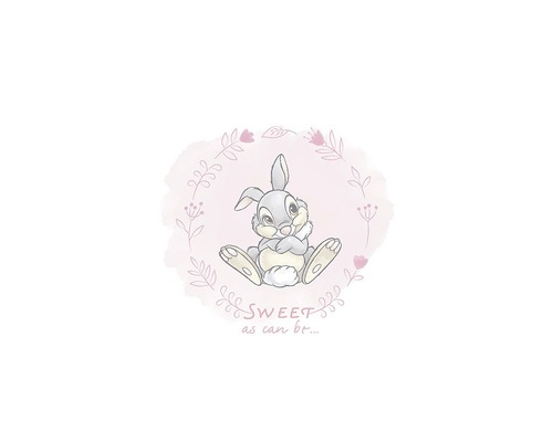 Illustration d''un lapin avec l''inscription Sweet as can be