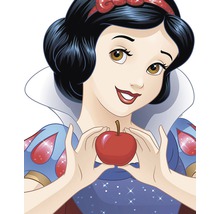 Personnage de dessin animé de Blanche-Neige avec une pomme