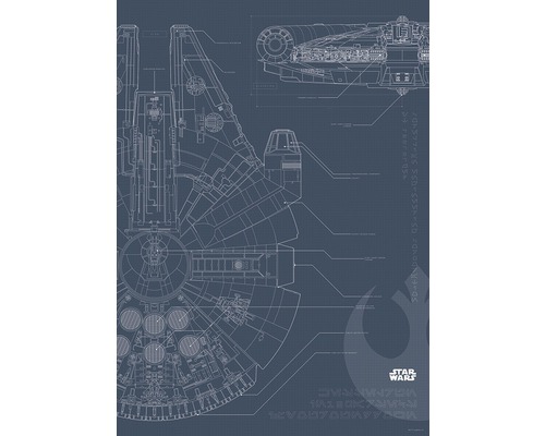 Plan du Faucon Millenium Star Wars