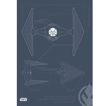 Plan d''un chasseur TIE de Star Wars