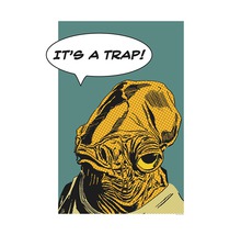 Illustration d''un personnage de bande dessinée avec la citation : C''est un piège