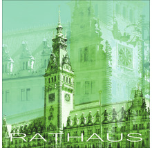 Rathaus Fassade mit Turm