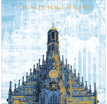 Façade de la Frauenkirche de Nuremberg