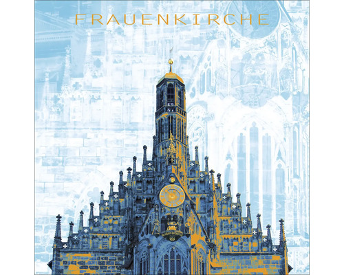 Façade de la Frauenkirche de Nuremberg