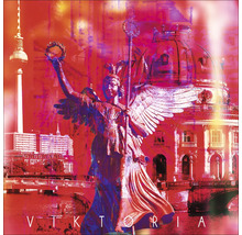 Illustration avec la statue de Victoria, la cathédrale de Berlin et la tour de télévision de Berlin