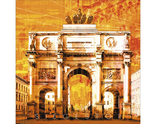 Siegestor à Munich comme œuvre d''art
