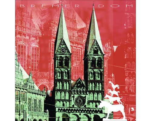Bremer Dom Ansicht als Kunstdruck