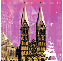 Bremer Dom Abbildung mit Bremer Stadtmusikanten