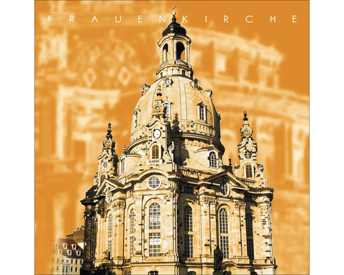 Tableau en verre Dresden III 30x30 cm