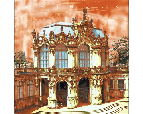 Tableau en verre Dresden V 20x20 cm