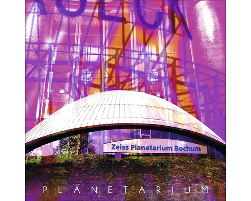 Glasbild Bochum Planetarium 30x30 cm