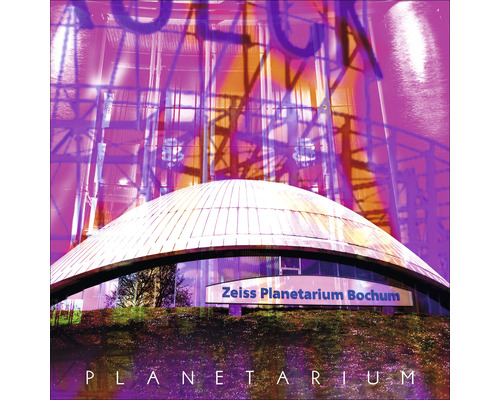 Glasbild Bochum Planetarium 50x50 cm
