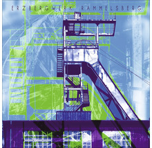 Graphique de la mine d''Erzbergwerk Rammelsberg