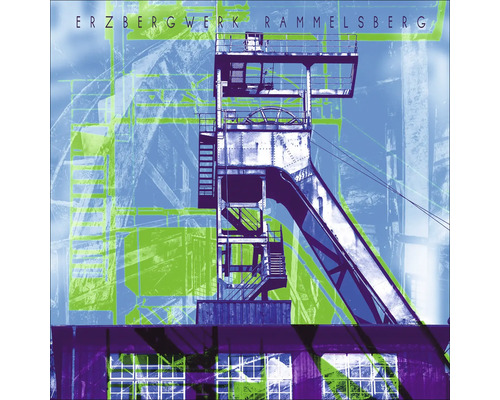 Graphique de la mine d''Erzbergwerk Rammelsberg