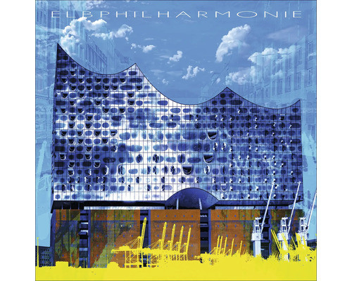 Illustration du bâtiment de l''Elbphilharmonie de Hambourg