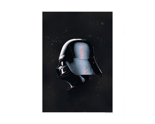 Reproduction artistique du casque de Darth Vader