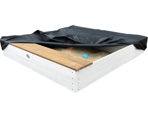 Bac à sable en bois avec couvercle