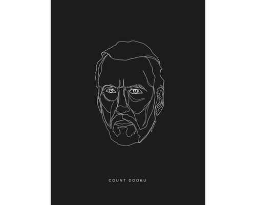 Représentation graphique du Comte Dooku