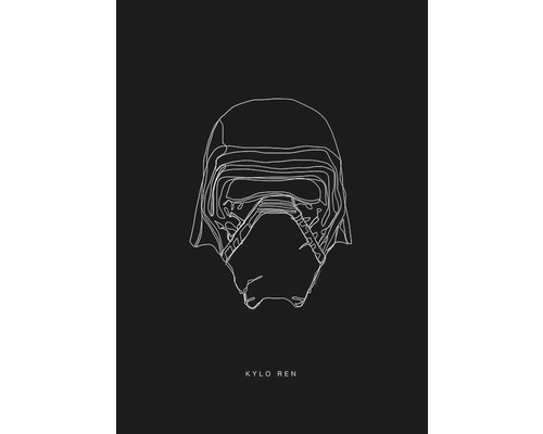Illustration du casque de Kylo Ren