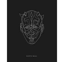 Illustration de Darth Maul avec des cornes