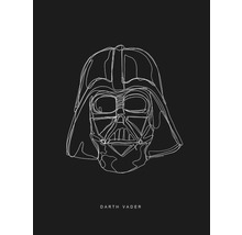 Dessin au trait de Darth Vader