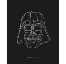 Dessin au trait de Darth Vader