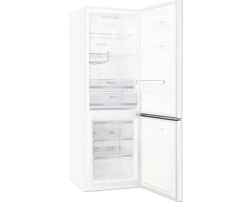 Geöffneter Kühlschrank mit Gefrierfach