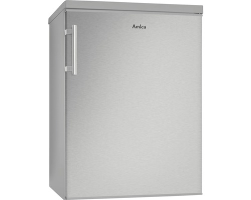 Réfrigérateur Amica avec une porte et une poignée.
