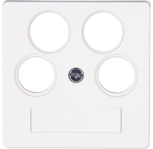 Cache avec quatre ouvertures rondes et une ouverture rectangulaire