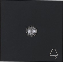 Sonnette avec bouton de sonnette transparent et symbole de sonnette
