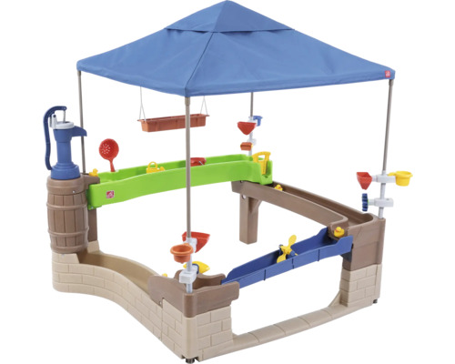 Wasserspieltisch mit Sonnenschutz für Kinder