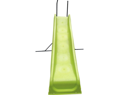 Toboggan pour enfants vert avec structure noire