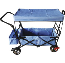 Bollerwagen mit Baldachin und Ablagefach