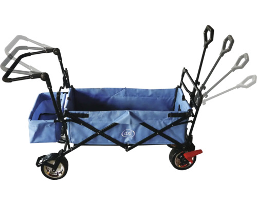 Chariot à bras avec poignée réglable