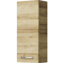 Holzfarbener Hängeschrank mit Griff