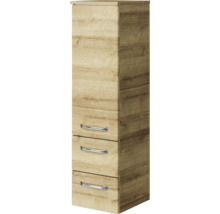 Hochschrank mit drei Schubladen in Holzoptik