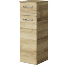Badezimmer-Unterschrank mit zwei Schubladen und Metallgriffen
