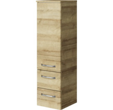 Hochschrank mit drei Schubladen und Holzoptik